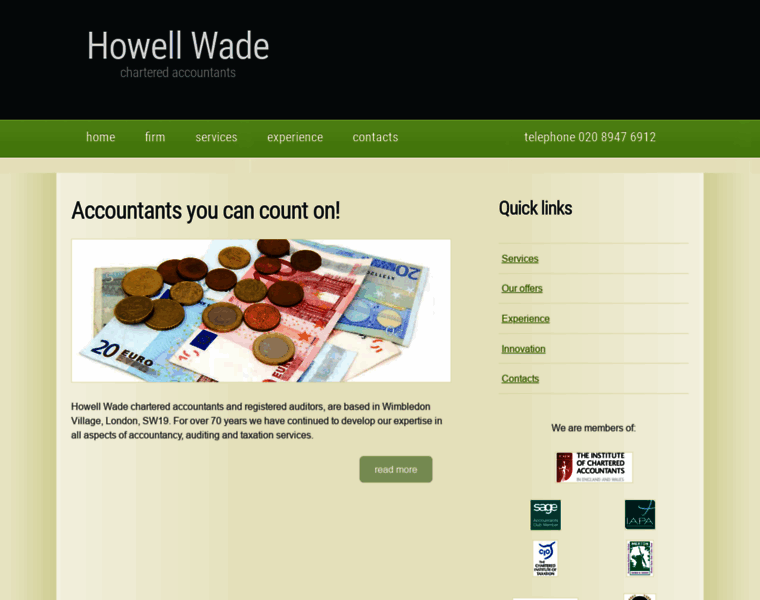 Howellwade.com thumbnail