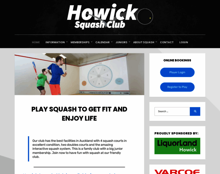 Howicksquash.co.nz thumbnail