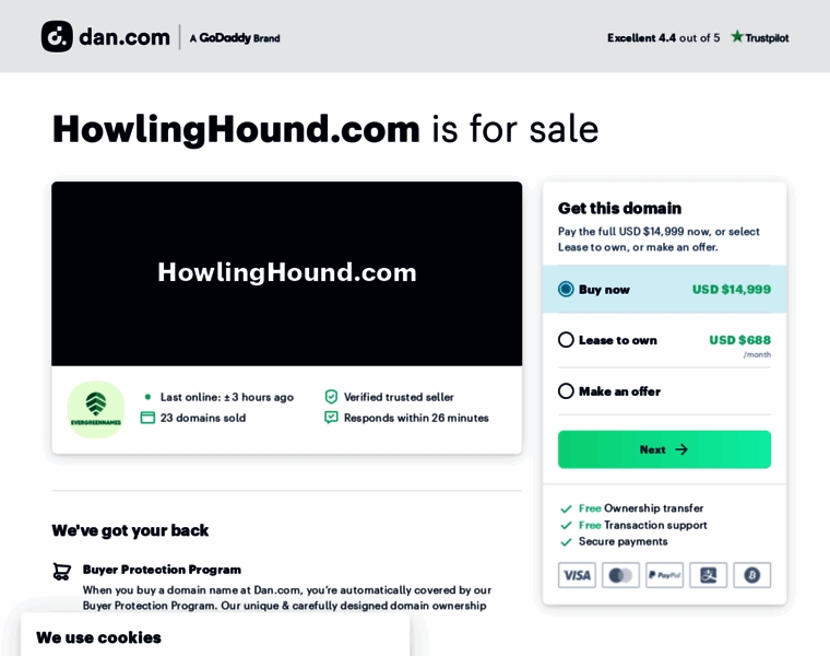 Howlinghound.com thumbnail