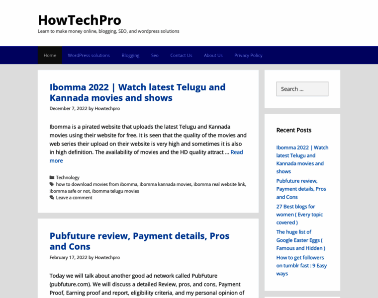 Howtechpro.com thumbnail