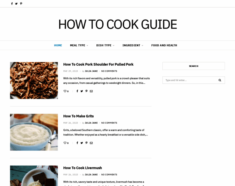 Howtocook-guide.com thumbnail
