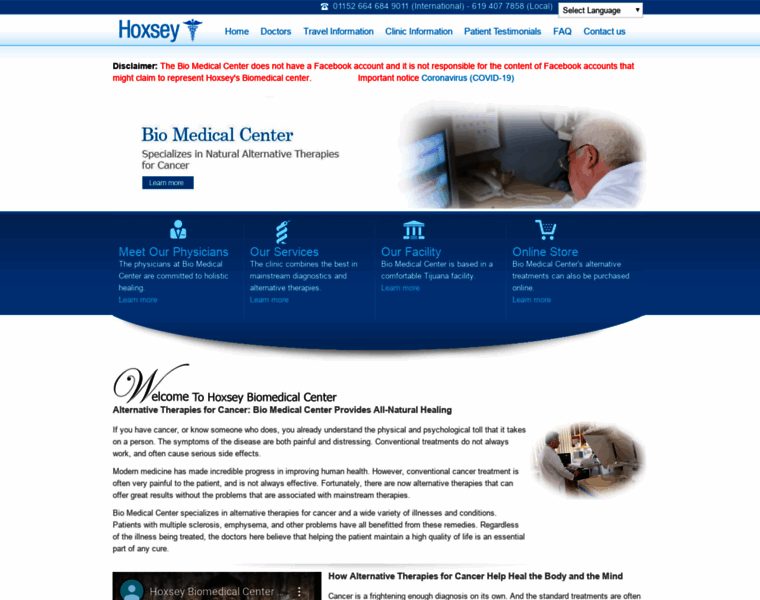 Hoxseybiomedical.com thumbnail