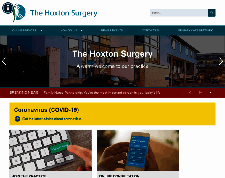 Hoxtonsurgery.nhs.uk thumbnail
