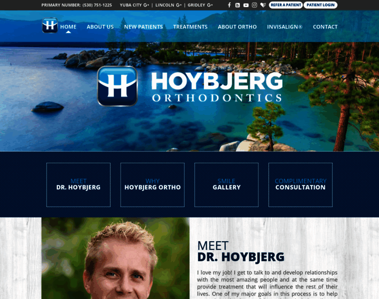 Hoybjergortho.com thumbnail