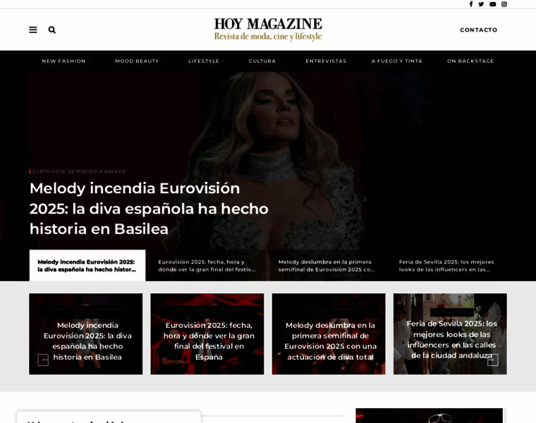 Hoymagazine.es thumbnail