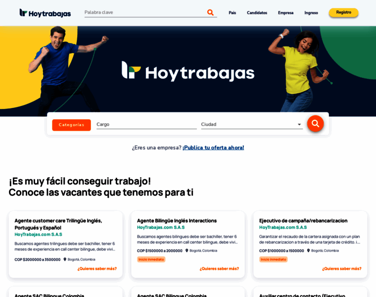 Hoytrabajas.com thumbnail