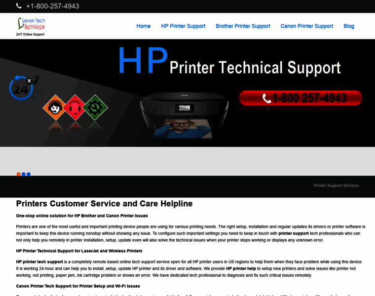 Hp-printer-tech-support-number.com thumbnail