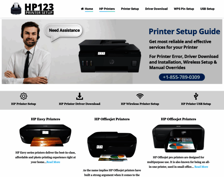 Hp123-printer-setups.com thumbnail