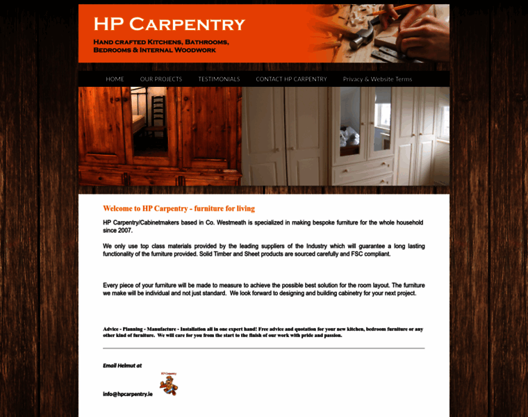 Hpcarpentry.ie thumbnail