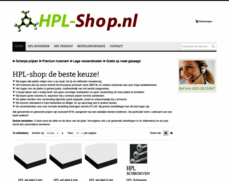Hpl-shop.nl thumbnail