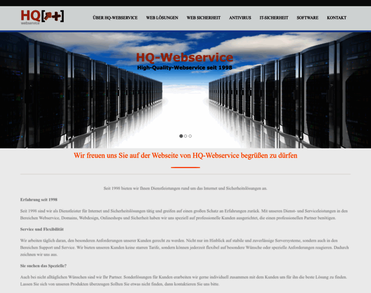 Hq-webservice.de thumbnail