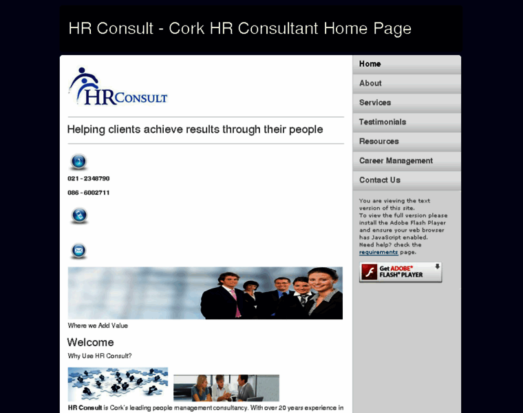 Hrconsult.ie thumbnail