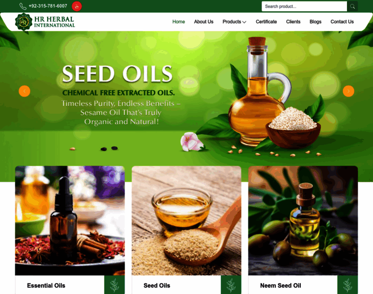 Hrherbal.com thumbnail