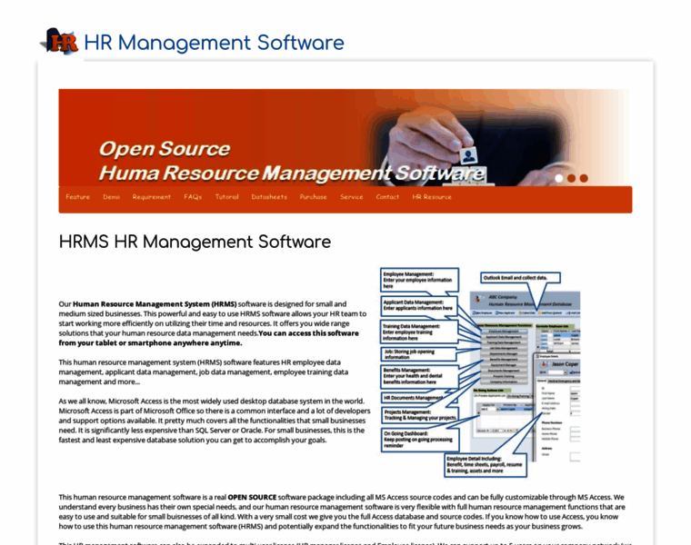 Hrmanagersoftware.com thumbnail