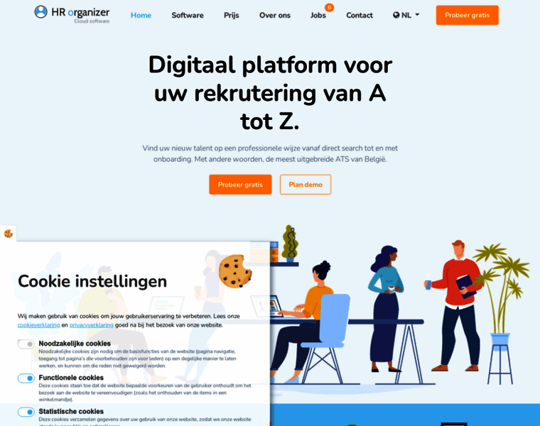 Hrorganizer.be thumbnail