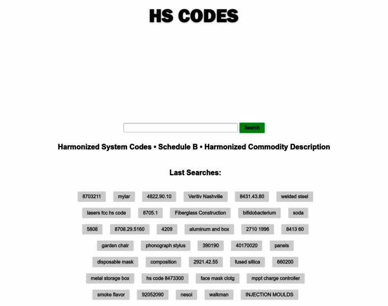 Hs-codes.com thumbnail