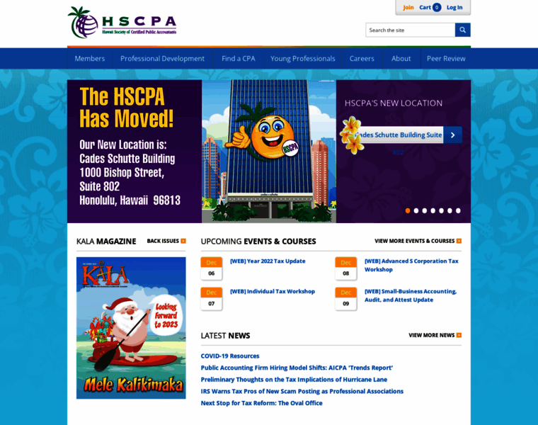 Hscpa.org thumbnail