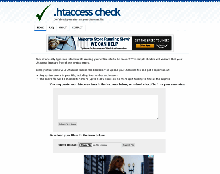 Htaccesscheck.com thumbnail