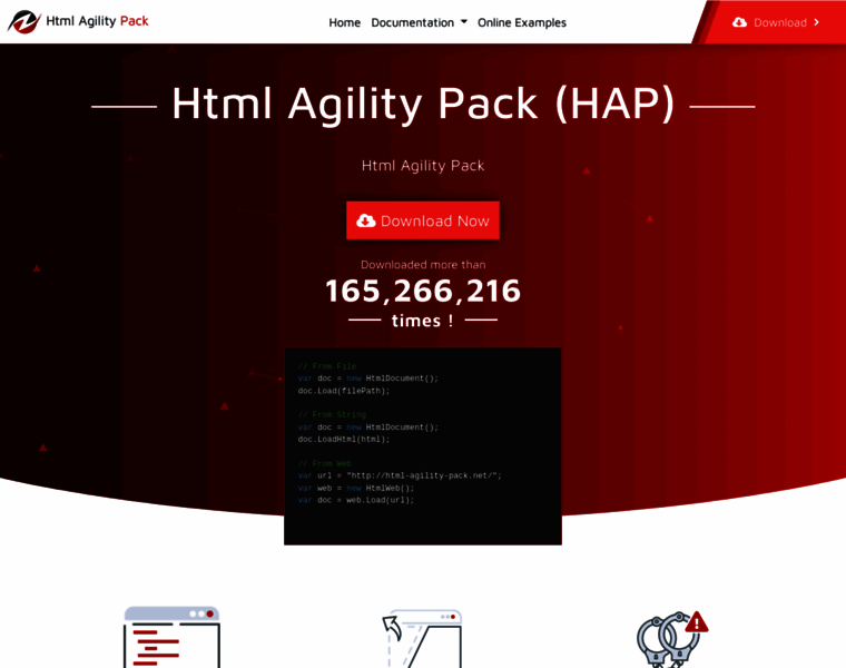 Html-agility-pack.net thumbnail