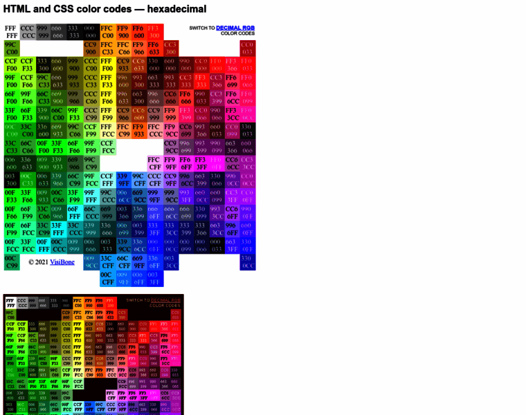 Html-color-codes.com thumbnail
