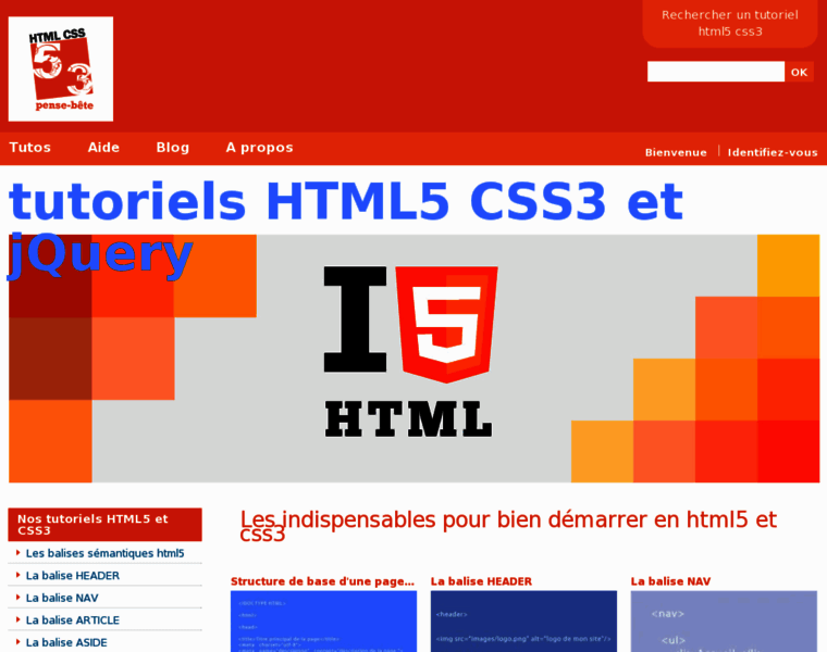 Html5-css3-pense-bete.fr thumbnail Html5-css3-pense-bete.fr thumbnail