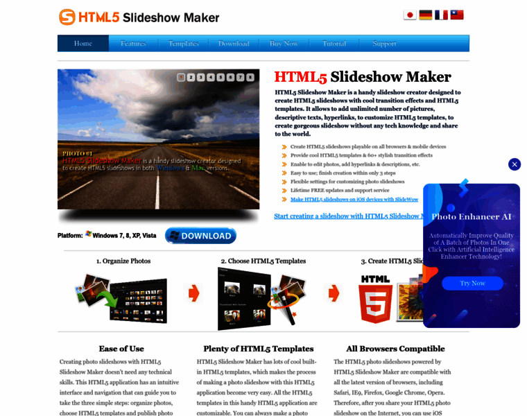 Html5-slideshow-maker.com thumbnail