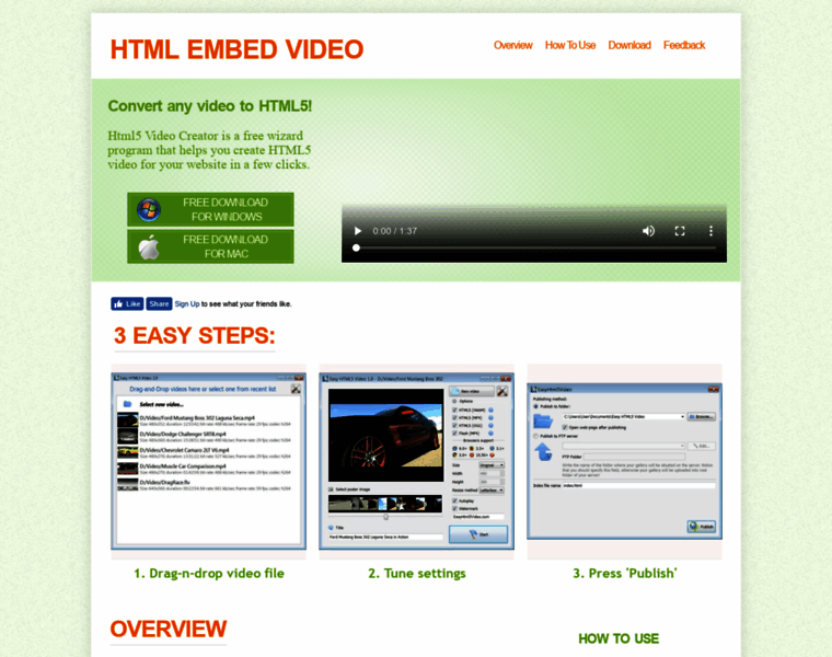 Htmlembedvideo.com thumbnail