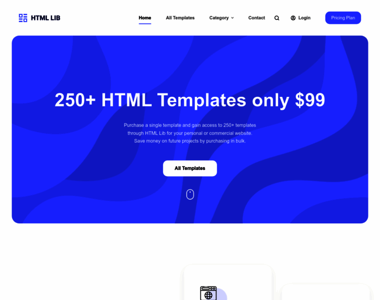 Htmllib.com thumbnail