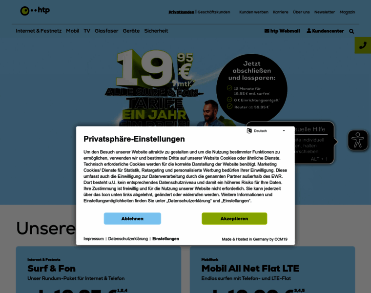 Htp-tel.de thumbnail