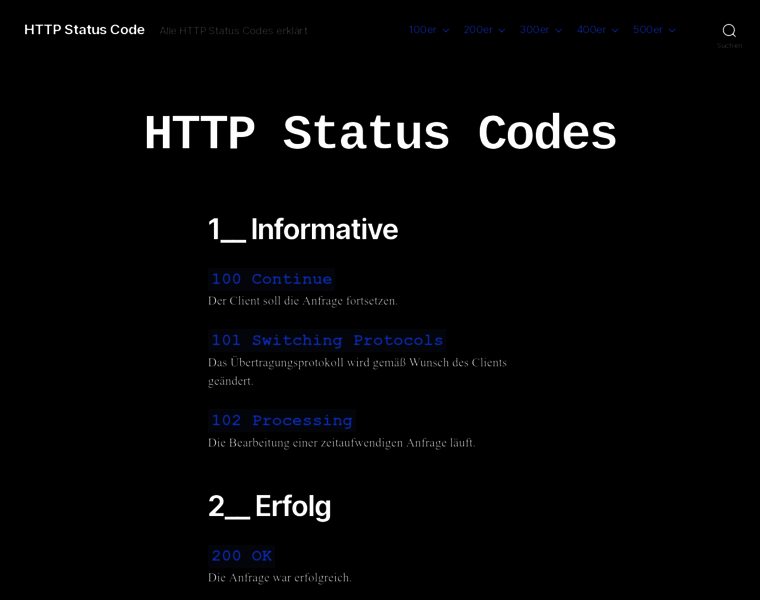 Http-status-code.de thumbnail