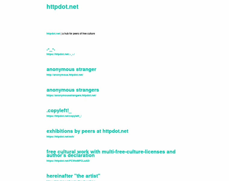 Httpdot.net thumbnail