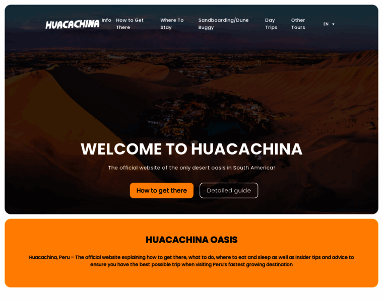 Huacachina.com thumbnail