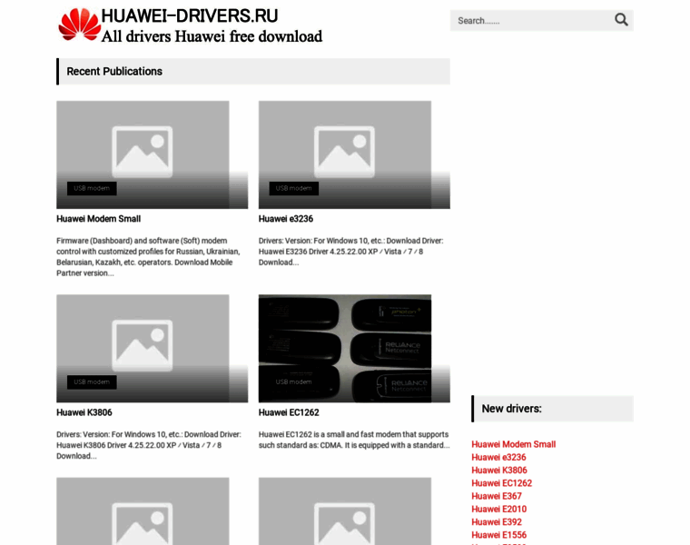 Huawei-drivers.ru thumbnail