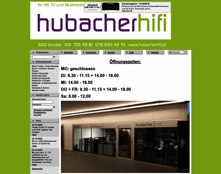 Hubacherhifi.ch thumbnail