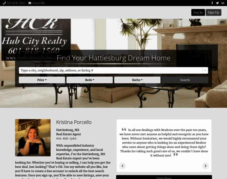 Hubcityrealty.com thumbnail Hubcityrealty.com thumbnail
