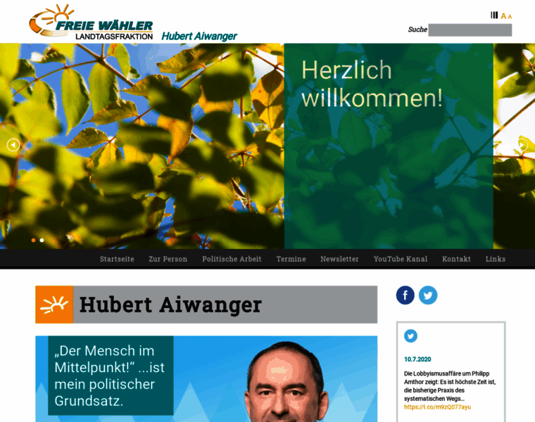 Hubert-aiwanger.de thumbnail