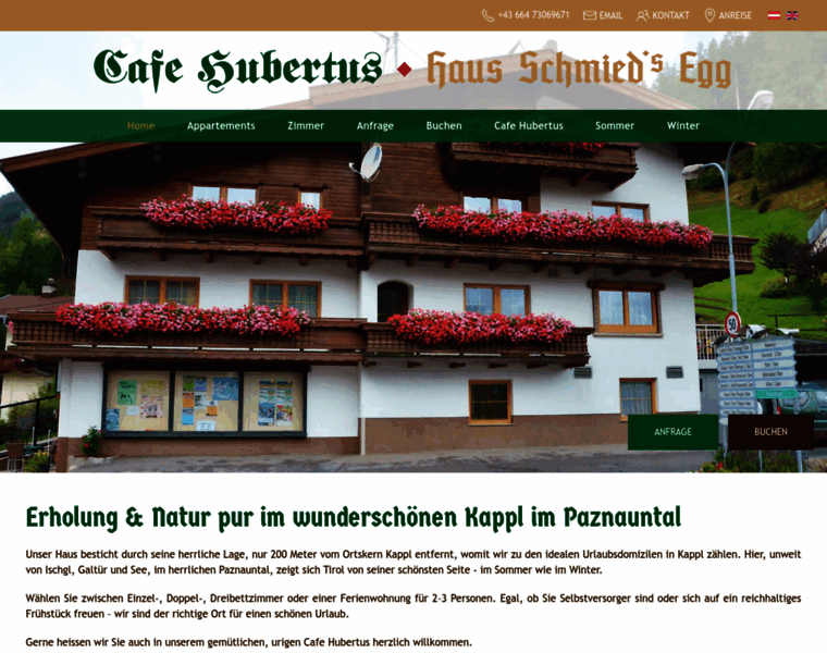 Hubertus-cafe.at thumbnail