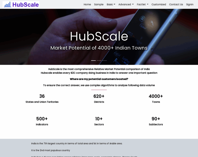 Hubscale.in thumbnail