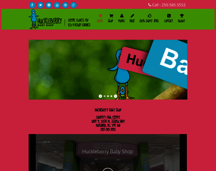 Huckleberrybabyshop.com thumbnail