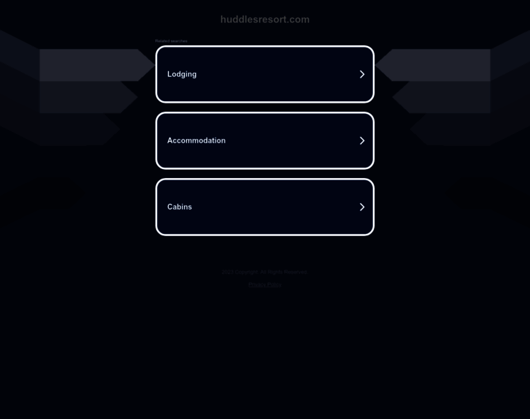 Huddlesresort.com thumbnail