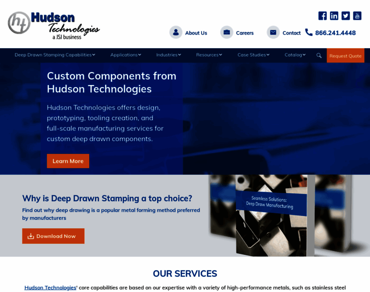 Hudson-technologies.com thumbnail