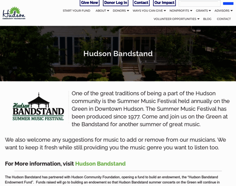 Hudsonbandstand.org thumbnail