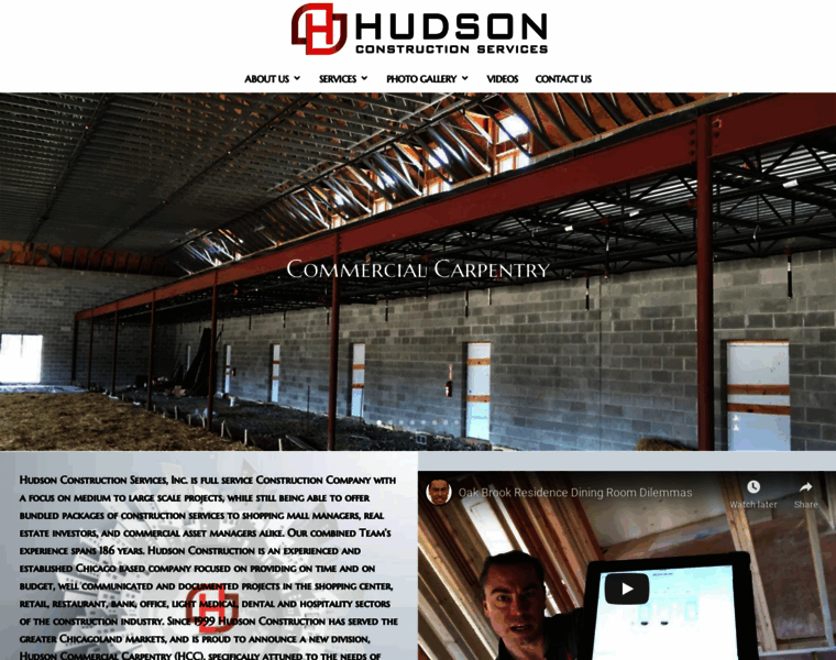 Hudsoncontractors.com thumbnail
