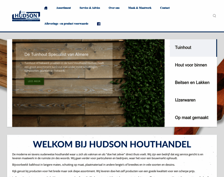 Hudsonhout.nl thumbnail