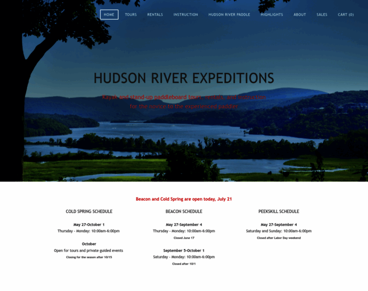 Hudsonriverexpeditions.com thumbnail