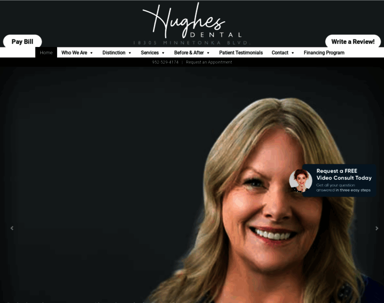 Hughes-dental.com thumbnail