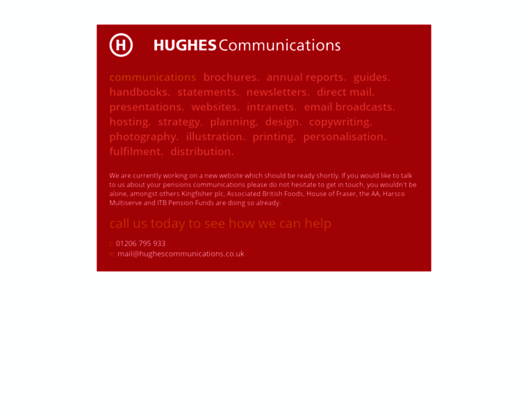 Hughescommunications.co.uk thumbnail