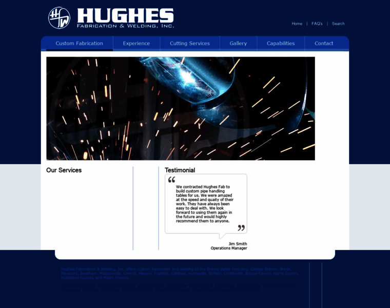 Hughesfab.com thumbnail