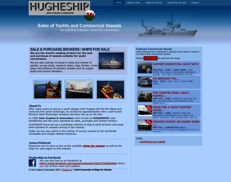 Hugheship.com thumbnail