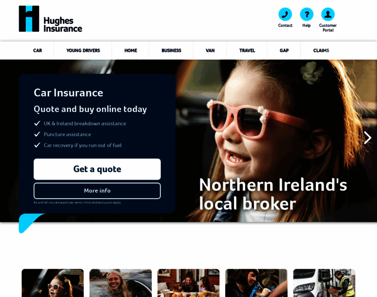 Hughesinsurance.co.uk thumbnail